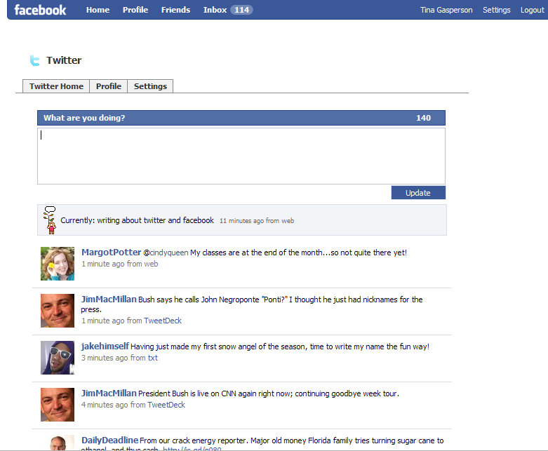 facebook best status.  update your Facebook status, then look at the upper right hand corner of 