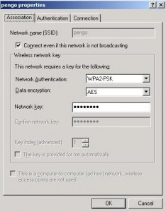 Available wireless networks
