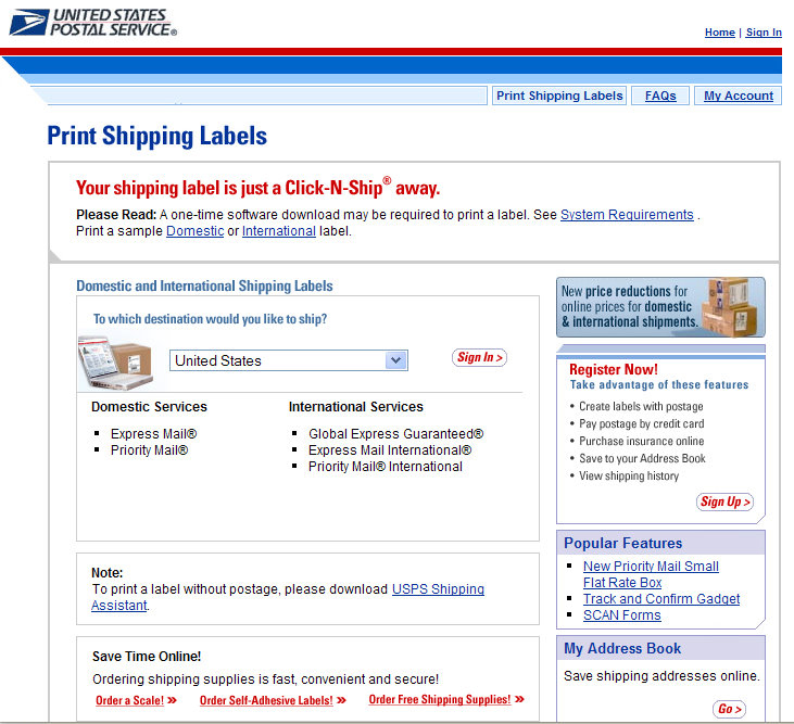 How to Print Mailing Labels and Postage Online